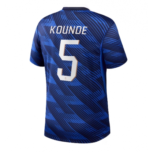 Billige Fotballdrakt Frankrike Jules Kounde #5 Replika Hjemmedrakt VM 2026 Kortermet Billige Fotballdrakt Frankrike Jules Kounde #5 Replika Hjemmedrakt VM 2026 Kortermet
